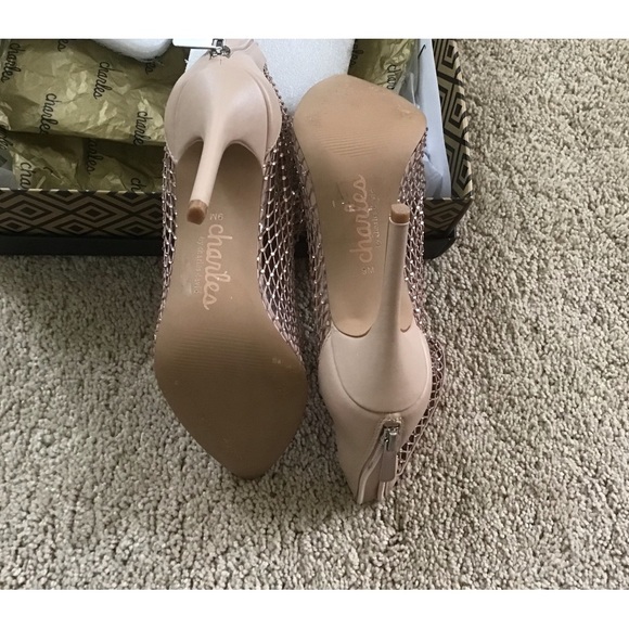 Booties, sparkly Booties by Charles David - Picture 3 of 6